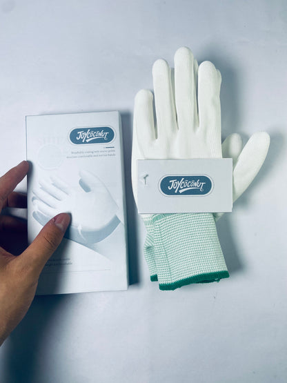 JOYCOCONUT Trekking gloves Quilting Gloves for Free-Motion Sewing,Gloves Designed for Quilting,Crafting,Sewing(Medium 1 Pair)