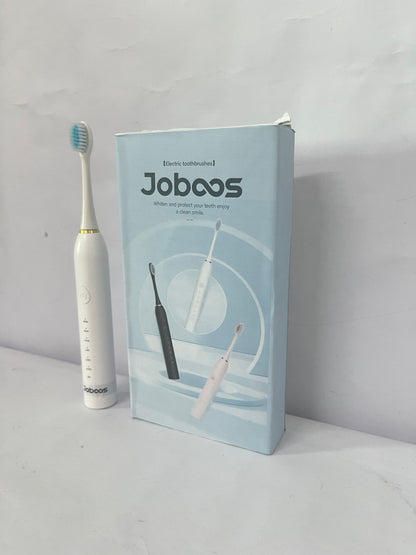 Joboos Electrical toothbrushes, Electric Toothbrush, High Vibration Sonic Electronic Toothbrush for Adults with 2 Minutes Smart Timer, 5 Optional Modes, 5 Replacement Brush Heads Ultra Whitening (White)