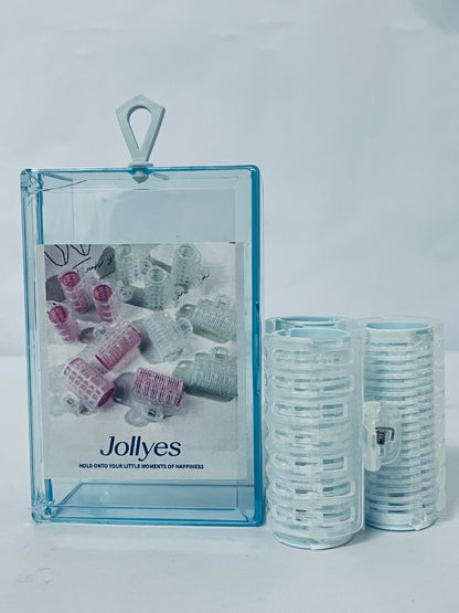 Jollyes 3pcs Self Holding Rollers Hair Curlers Rollers Hair Curls Styling Makeup Tools