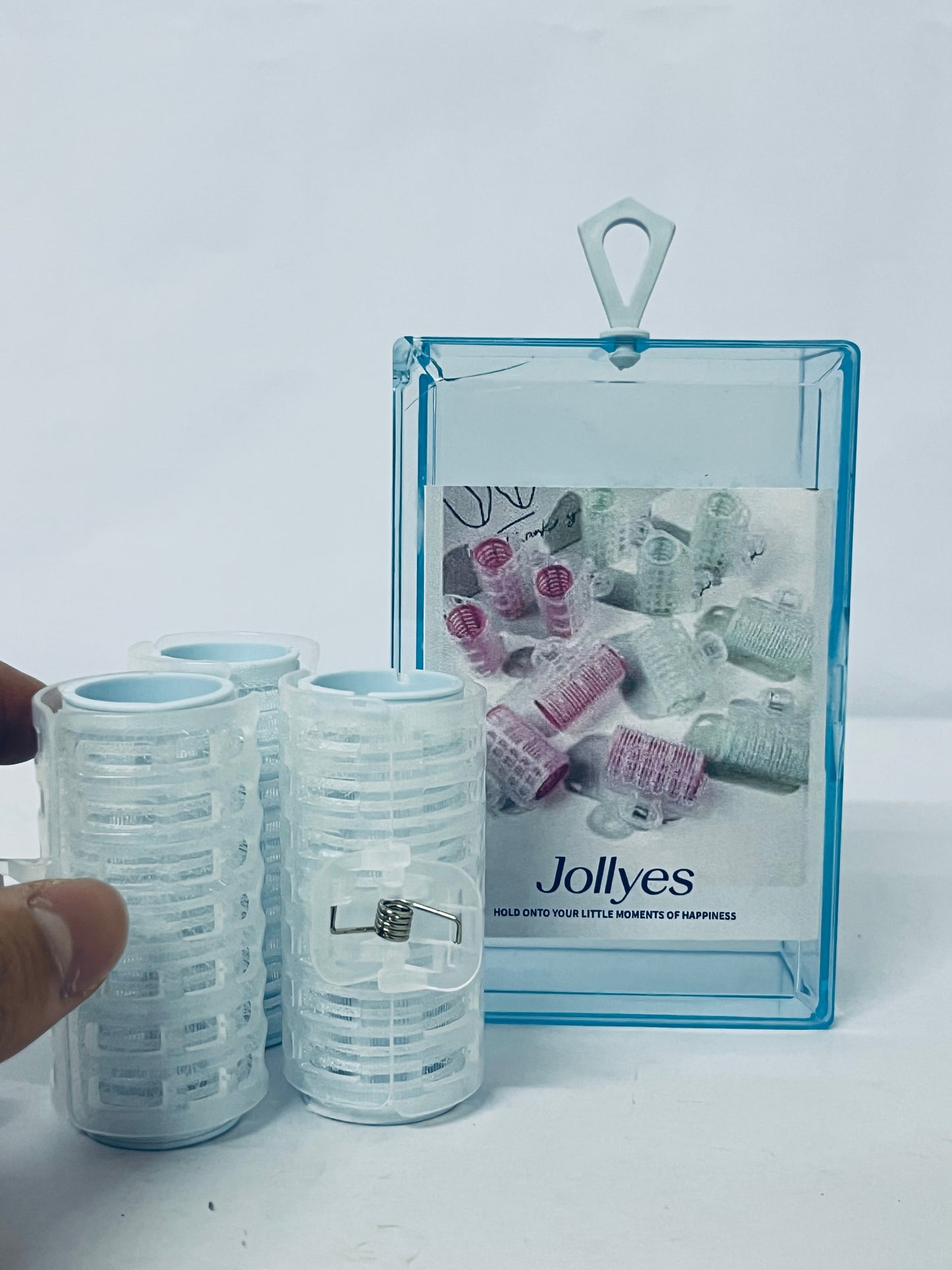 Jollyes 3pcs Self Holding Rollers Hair Curlers Rollers Hair Curls Styling Makeup Tools