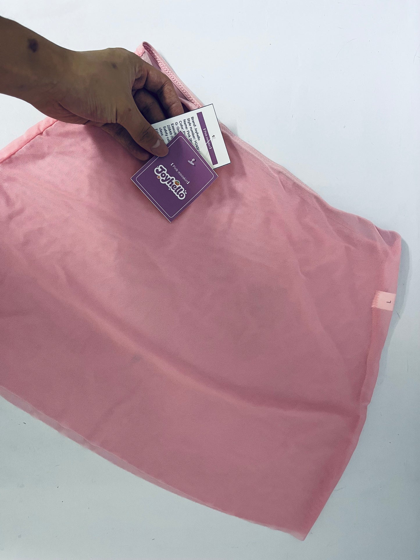 Joyhello Soft Pink Ballet - Style Mini Skirt | Casual Daily Versatile Skirt