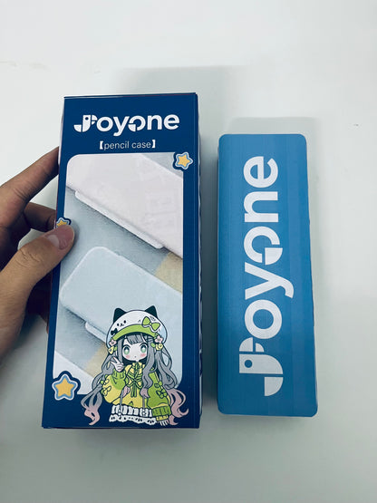 Joyone Fresh Blue Anime Pencil Case A Girlish Stationery Storage Essential