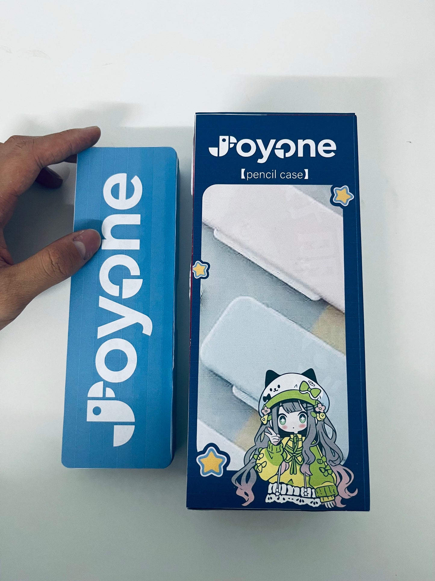 Joyone Fresh Blue Anime Pencil Case A Girlish Stationery Storage Essential