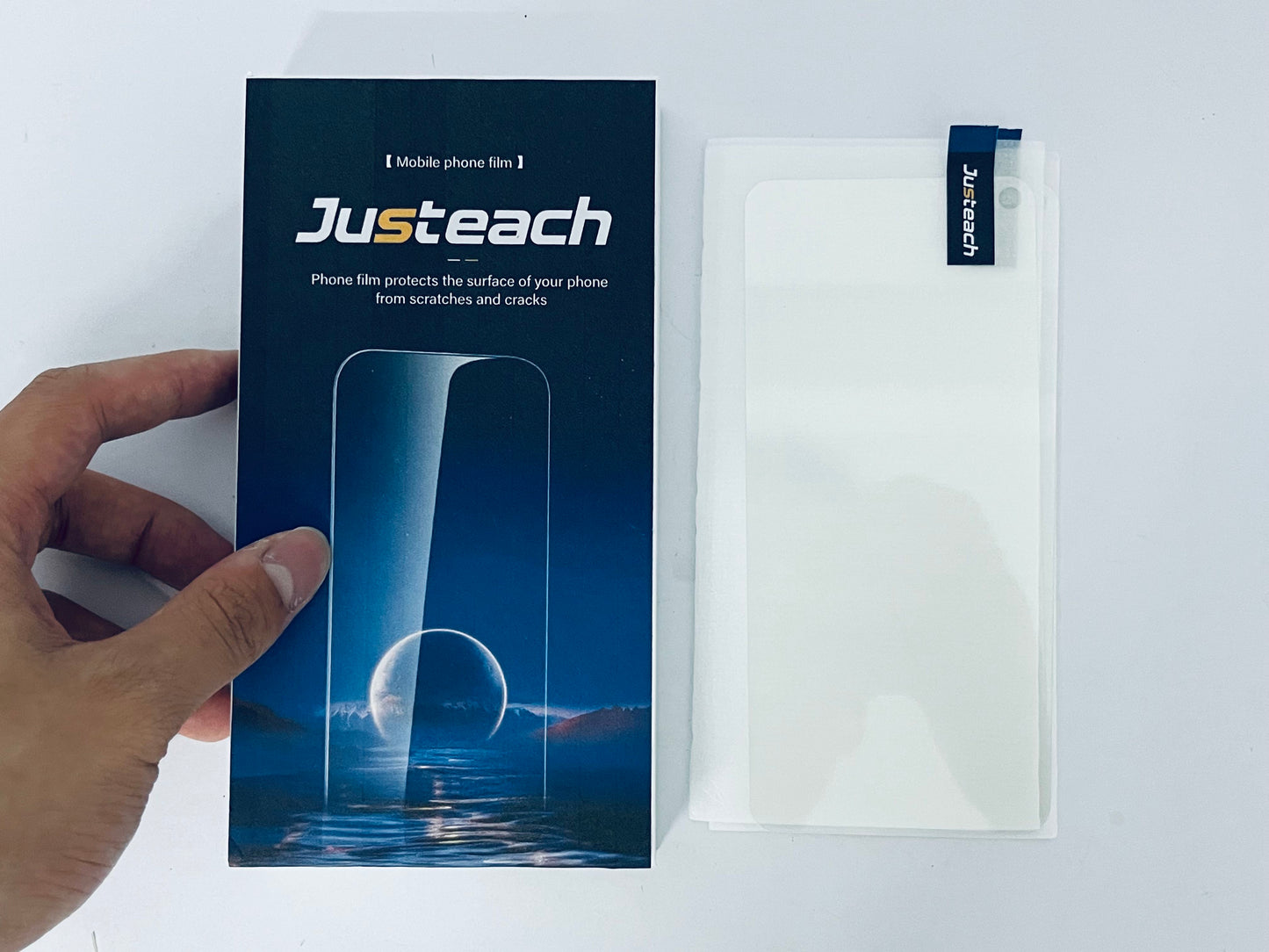 Justeach [2-Pack] Screen Protector For Mobile  [Tempered Glass] 9H Hardness] Screen Protector