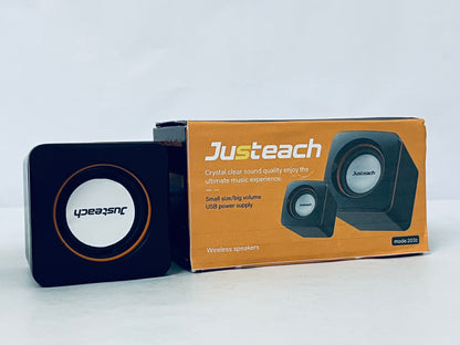 Justeach G2000 32W PC Gaming Computer Speakers for Laptop Mac Desktop Computer Woofer Speakers Bluetooth USB 3.5mm AUX Inputs RGB Lights Multimedia Speakers Black