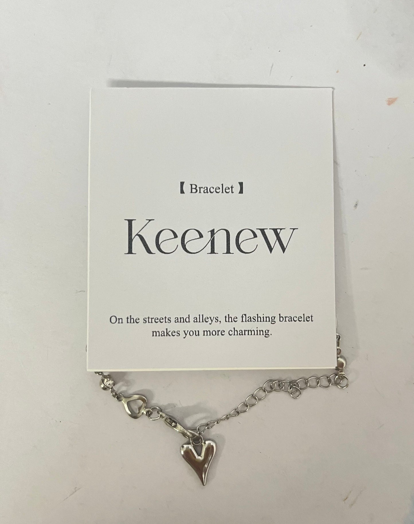 Keenew Gold Siver Heart Necklace for Women Trendy Chunky Choker Necklaces Jewelry for Women