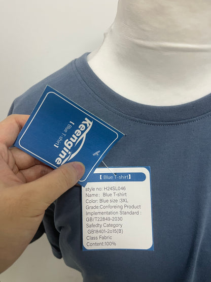 【Keengine Blue T-shirt】—— Comfortable Choice of Daily Wear & Versatility