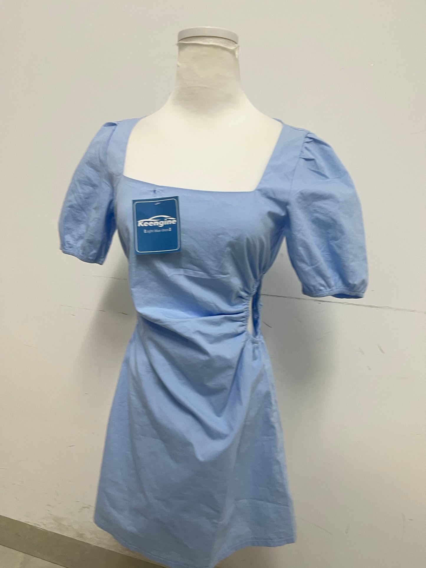 【Keengine Light Blue Dress】—— Elegant Choice of Daily & Casual Occasion Wear