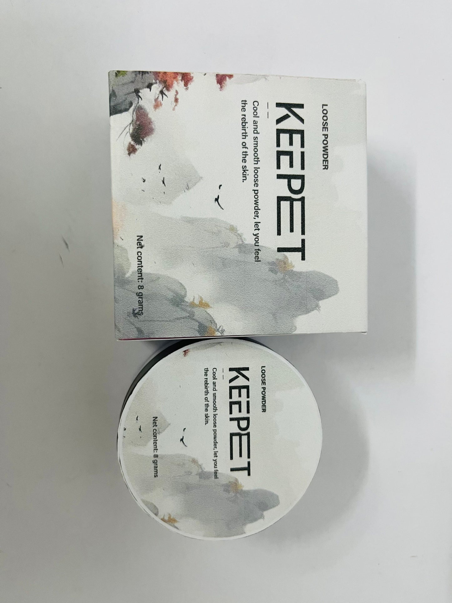 KEEPET Loose Powder - Cool & Smooth Setting Powder for Skin Rebirth, 8g