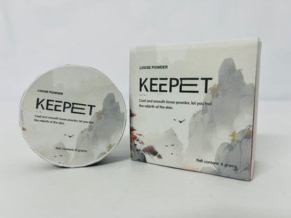 KEEPET Loose Powder - Cool & Smooth Setting Powder for Skin Rebirth, 8g
