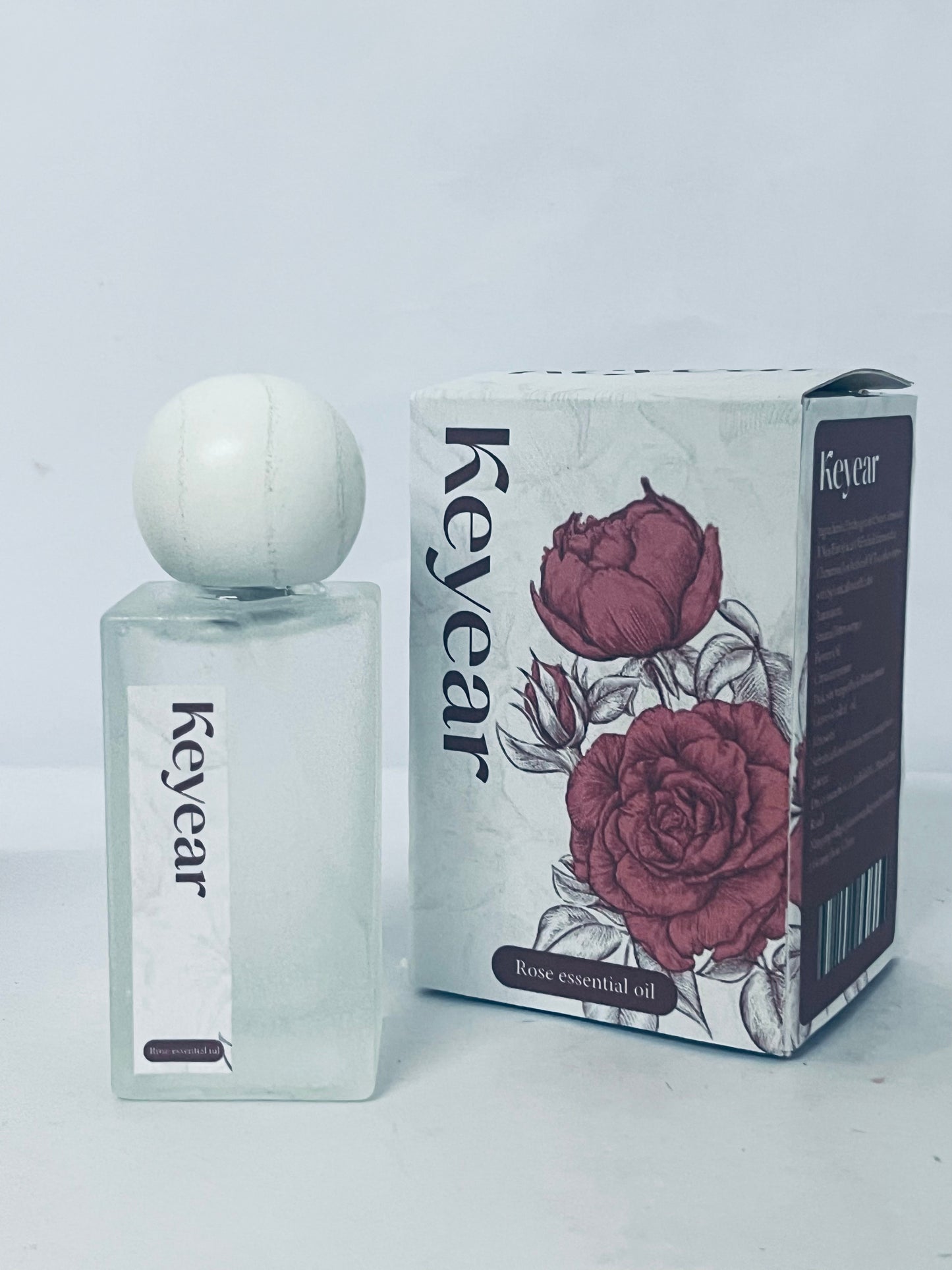 Keyear Rose Essential Oil - Natural Fragrance, Luxurious Care for Body & Mind