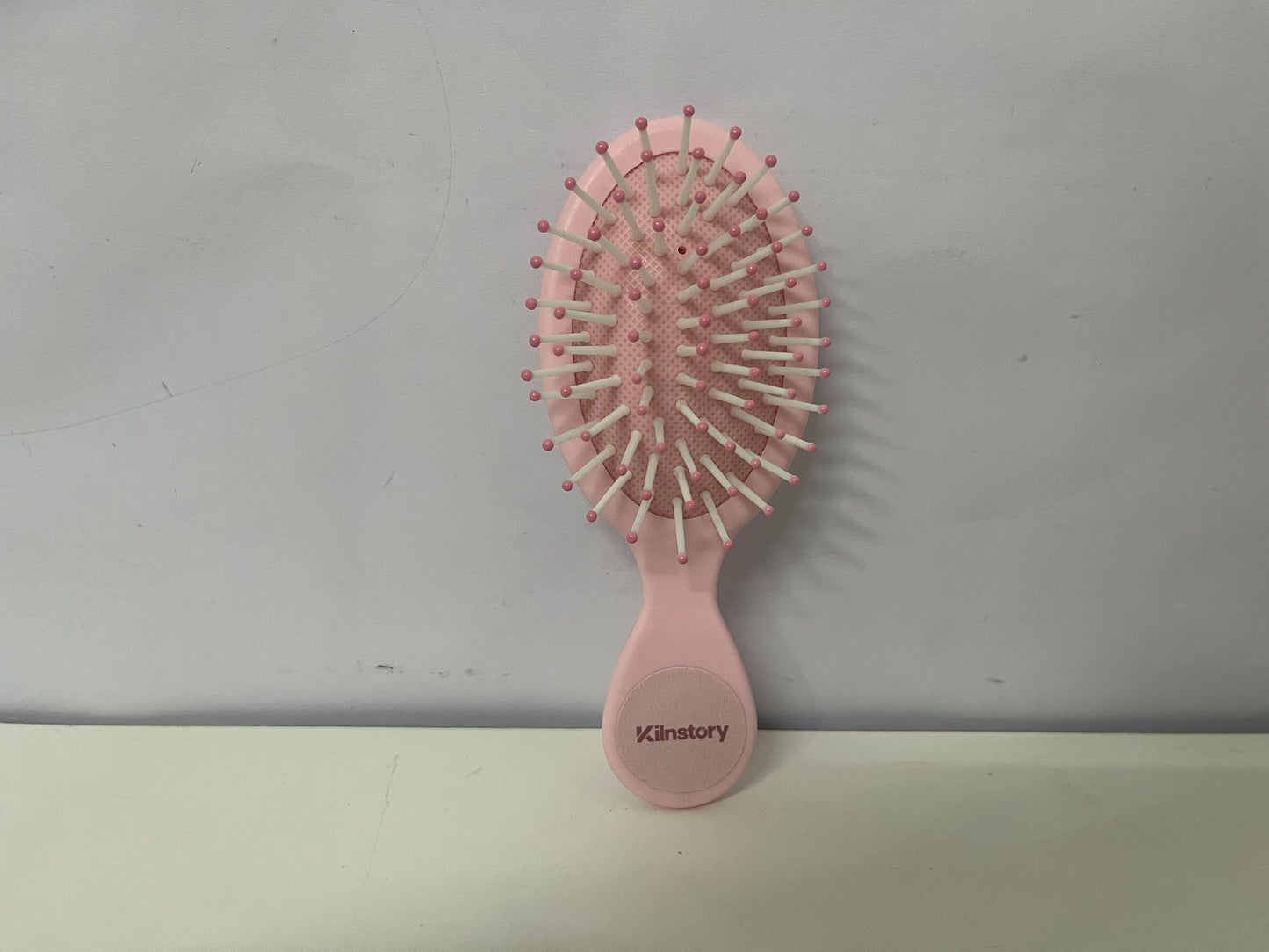 [Kilnstory Combs]-Air Cushion Massage Hairbrush - Pink Anti-Static Detangling Brush