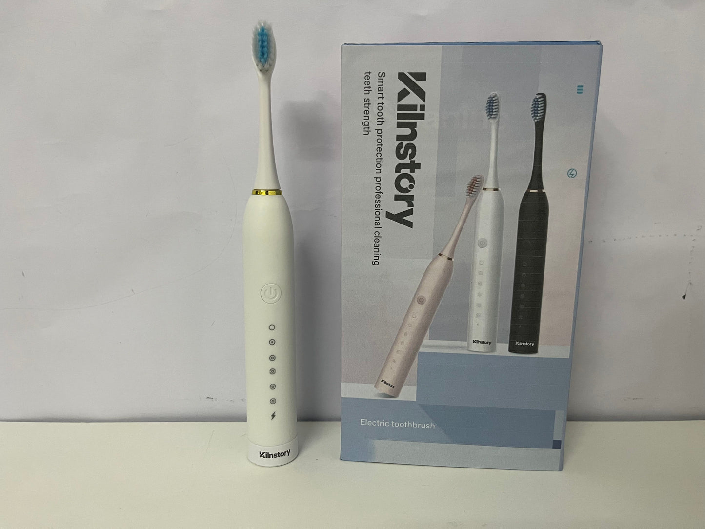 [Kilnstory Electrical toothbrushes]-Smart Sonic Electric Toothbrush - Multi-Mode Gum Care & Teeth Whitening Brush