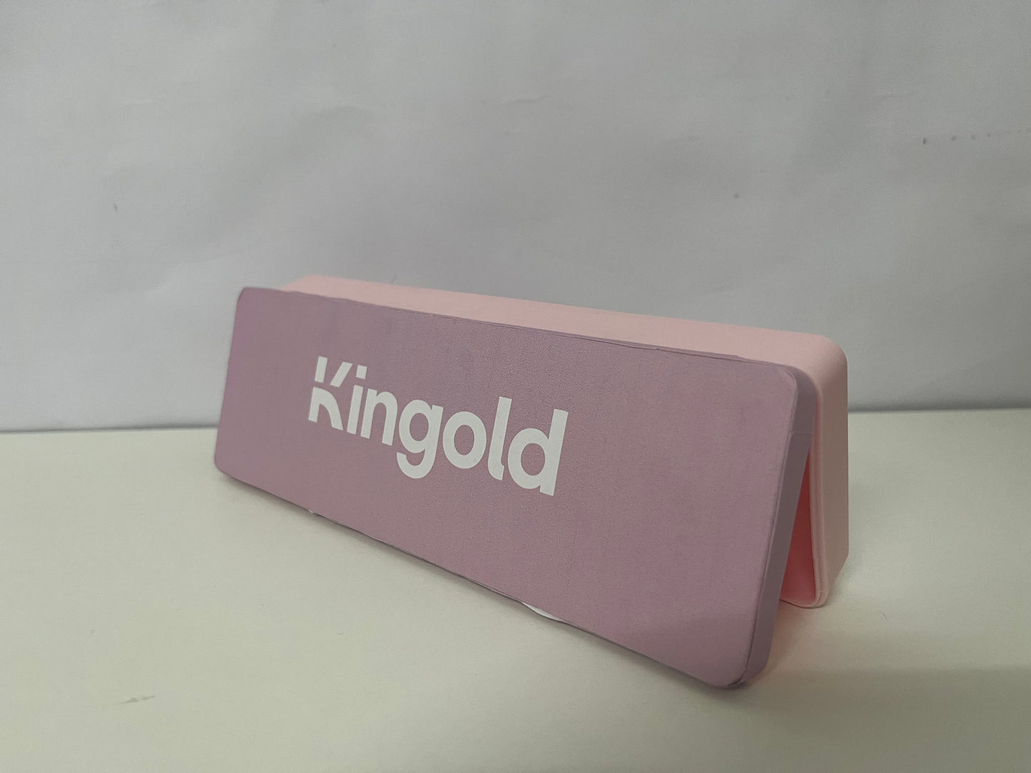 Kingold Pink-Purple Contrast Pencil Case A Minimalist & Practical Essential for Stationery Storage Product Highlights