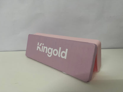 Kingold Pink-Purple Contrast Pencil Case A Minimalist & Practical Essential for Stationery Storage Product Highlights