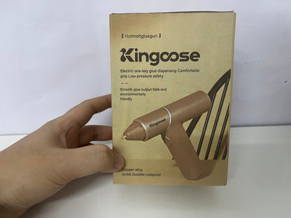 Kingcose Electric One-Key Dispensing Hot Melt Glue Gun An Efficient Tool for Crafts & Repairs