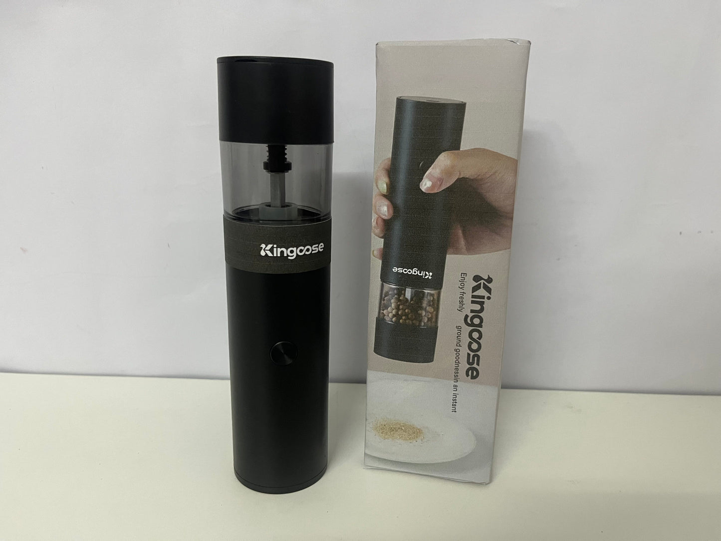 Kingcose Electric Pepper Grinder A Fresh Seasoning Essential for Kitchen & Dining Table