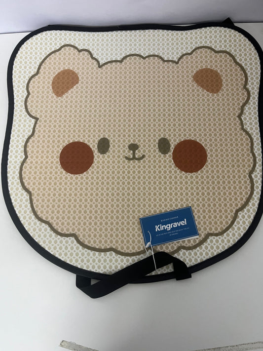 【Kingravel Bear Print Vehicle Seat Cushion】—— Practical Choice of Comfort & Style