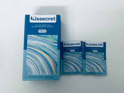 Kissecret003 Hyaluronic Acid Ultra-Thin Hydrating Condoms