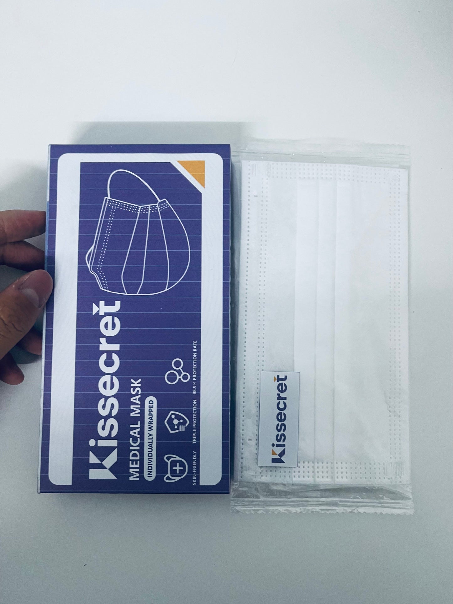 【Kissecret Medical Mask】—— Reliable Protection with Skin-Friendly Comfort