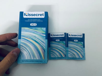 Kissecret003 Hyaluronic Acid Ultra-Thin Hydrating Condoms