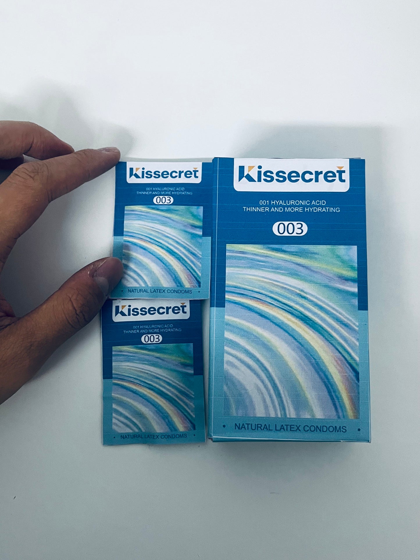Kissecret003 Hyaluronic Acid Ultra-Thin Hydrating Condoms