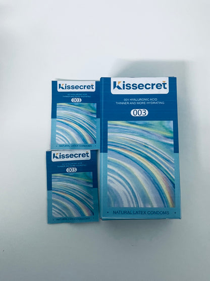 Kissecret003 Hyaluronic Acid Ultra-Thin Hydrating Condoms