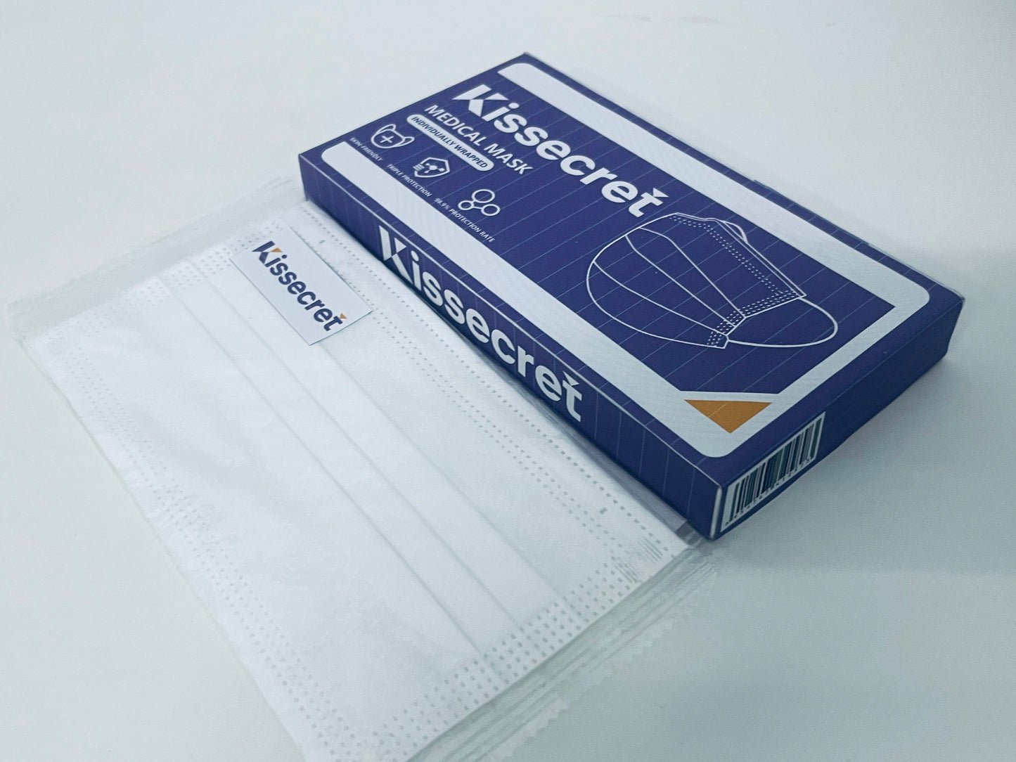 【Kissecret Medical Mask】—— Reliable Protection with Skin-Friendly Comfort