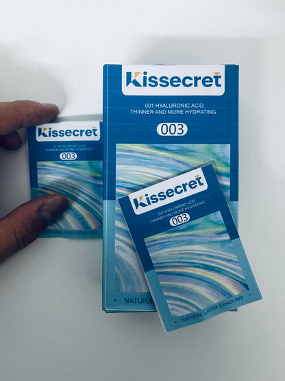 Kissecret003 Hyaluronic Acid Ultra-Thin Hydrating Condoms