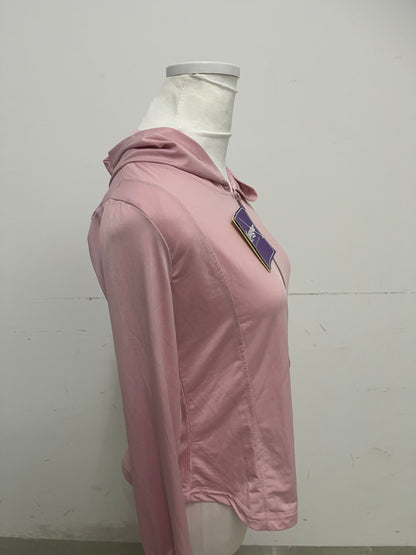 【Kissugar Pink Sun Protection Sport Top】—— Functional Choice of Outdoor & Daily Wear