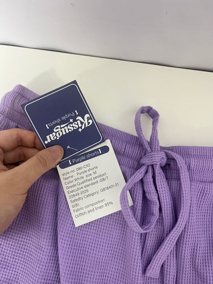 【Kissugar Purple Shorts】—— Comfortable Choice of Daily & Leisure Wear