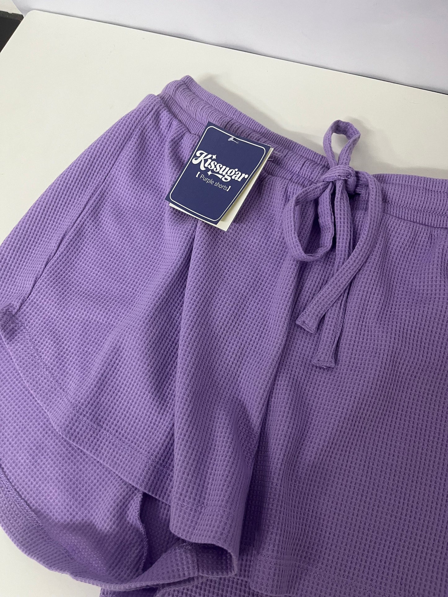 【Kissugar Purple Shorts】—— Comfortable Choice of Daily & Leisure Wear