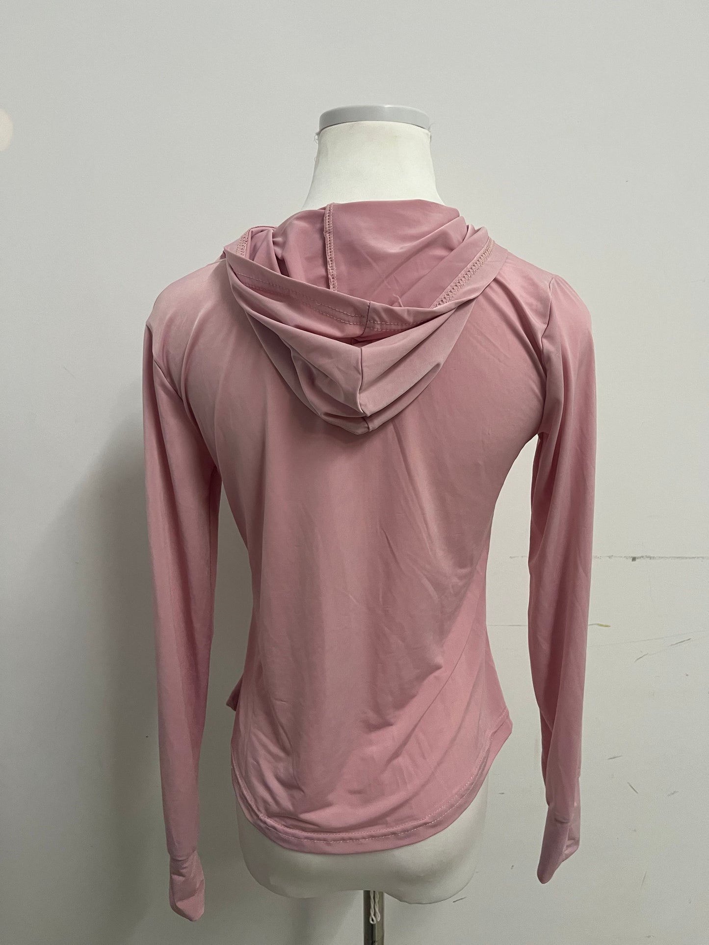 Kiten Pink Sun Protection Hooded Sports Top A Light & Comfortable Essential for Outdoor Protection