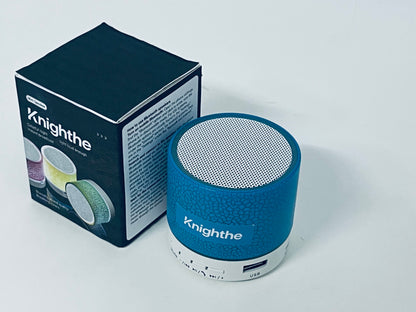 Knighthe Mini Bluetooth Speaker, Colorful Breathing Light, High-Quality Sound Portable Small Speaker, Multi-Mode Playback
