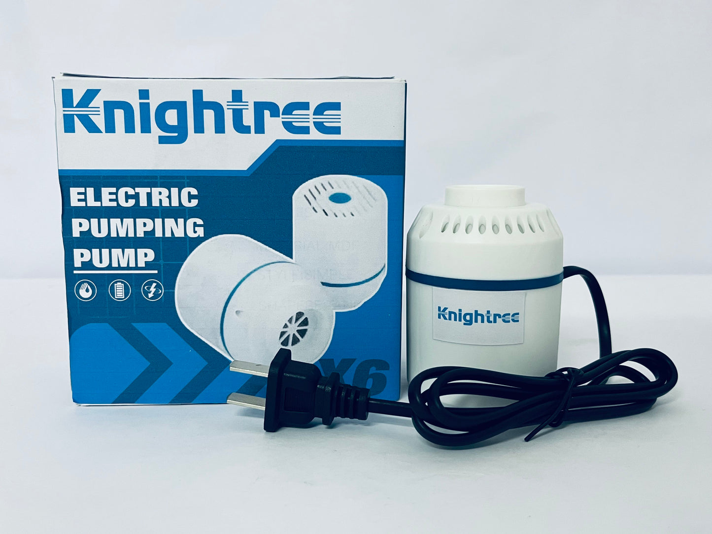 Knightree Electric Vacuum Pump for Bags - Portable, Fits Most Vacuum Seal Bags