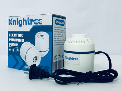 Knightree Electric Vacuum Pump for Bags - Portable, Fits Most Vacuum Seal Bags