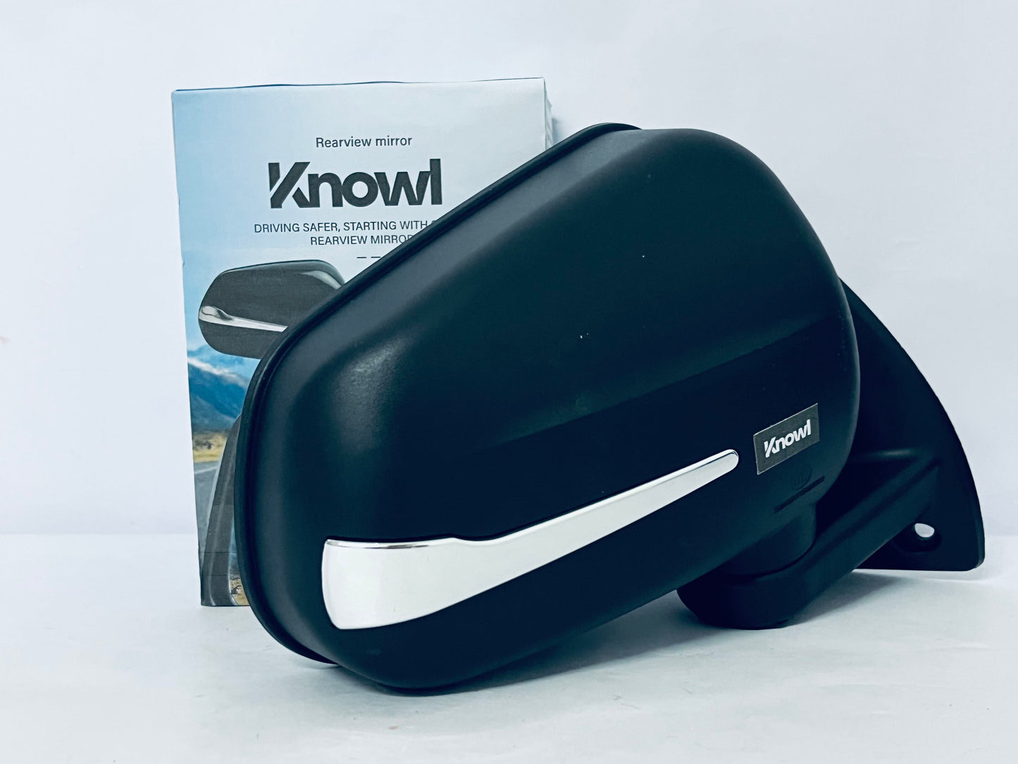 Knowl Car Rearview Mirrors, Interior Clip-on Panoramic Trapezoid Rear View Mirror for Car, Wide Viewing Range, Universal Use for Cars, SUVs, Trucks, Vehicles