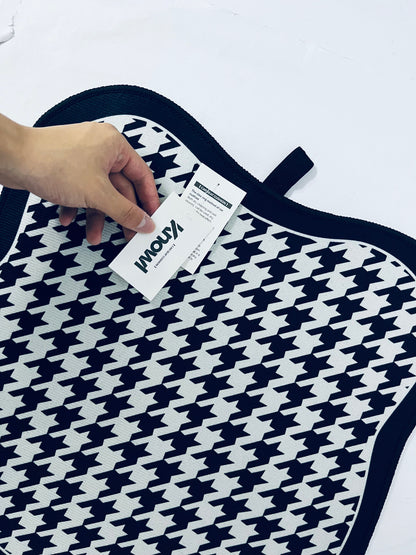 Knowl Cool Double Breathable 3D Air Mesh Car Seat Cushion pad, Cool Chair seat, car seat Pads, Home Office Chair, Wheelchair, Black