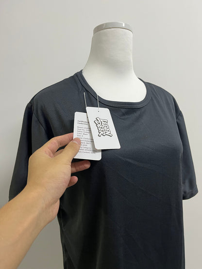 LEGEN DEER Quick Dry Gym Short Sleeve Moisture Wicking T Shirts for Running Athletic Casual Work.Summer Crewneck Short Sleeve Workout Basic Tee Tops