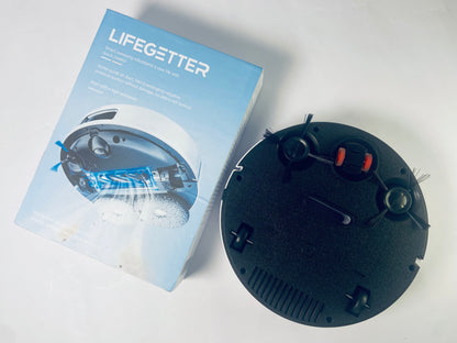 LIFEGETTER Electric Cordless Sweepers Vacuum Cleaner,Strong Suction,120 Mins Runtime,Slim,Low Noise,Automatic Self-Charging