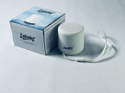 LINEGNAT Mini Portable Bluetooth Speaker with Travel Case, Enhanced Bass, for Outdoor, Shower, Sports, Beach, Hiking, Camping