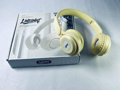 LINEGNAT Wireless Bluetooth Headset Incredible Sound Active Noise Cancelling in Microphone & Headphones