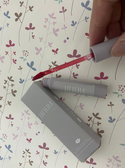 LITTEFUL,35 Canyon, Lipstain, Smooth Application, Precise Pen-Like Tip, Transfer-Proof, Satin Stained Finish, Vegan Formula
