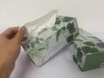 LIVEIDEA Facial Tissue Paper | Soft, Absorbent Hand and Face Wipes, Premium Facial Tissues Boxes for Personal Care, 30 Pack of White 2-Ply Tissues | 100 sheets Per Box