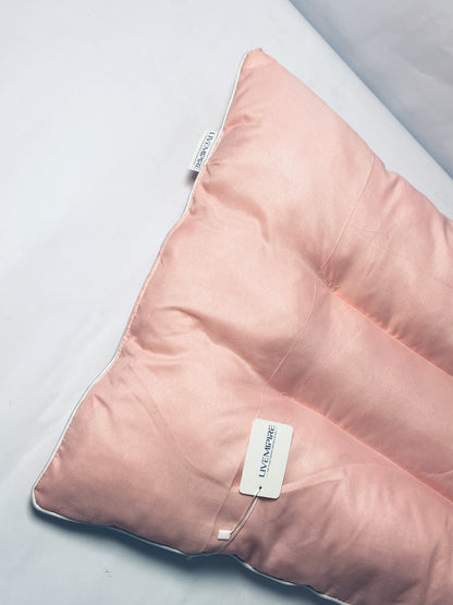 LIVEMIPIRE Pillows Soft Pillow Queen for Sleeping, Super Soft Support Down Alternative Pillow, 100% Cotton Shell Luxury Comfy Fluffy Bed Pillows for Sleep(Pink)