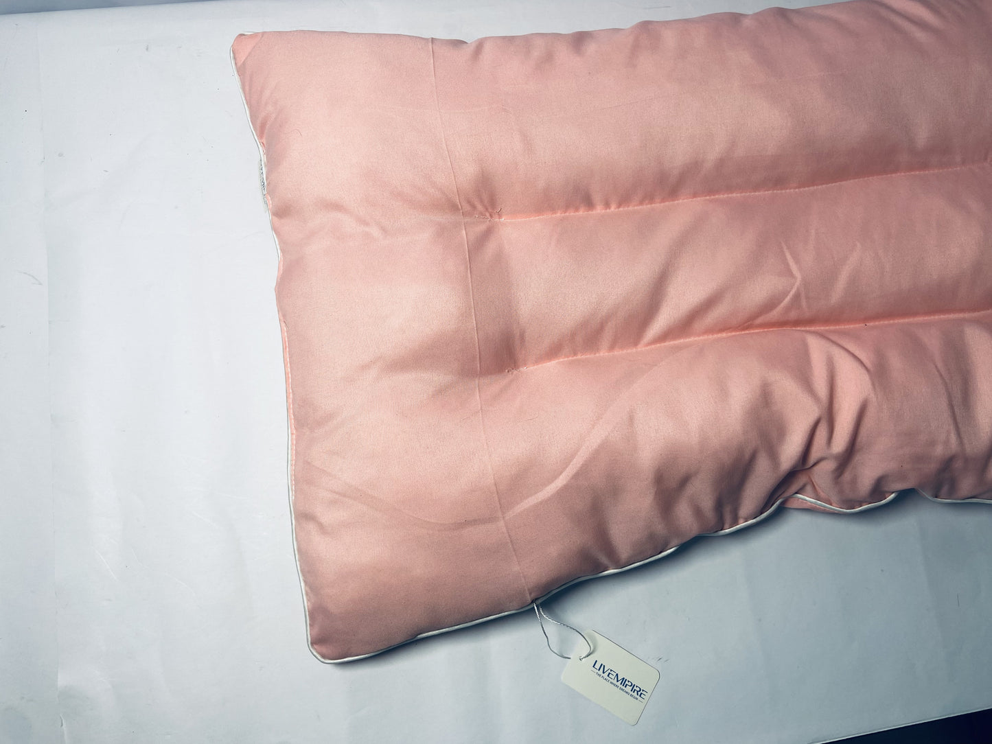 LIVEMIPIRE Pillows Soft Pillow Queen for Sleeping, Super Soft Support Down Alternative Pillow, 100% Cotton Shell Luxury Comfy Fluffy Bed Pillows for Sleep(Pink)