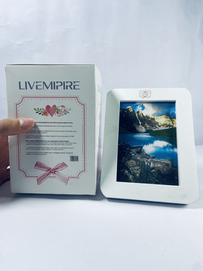 LIVEMIPIRE Picture frames [not of precious metal] Diy Pvc Photo Frames 6 Inch Frames for Locker Fridge Bright Beautiful Decor