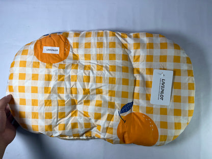 LIVEPILOT Ultra Flat Thin Pillows, Back Stomach Sleepers Down