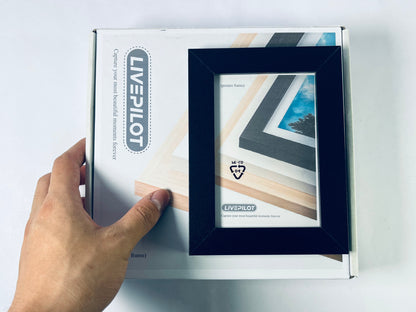 LIVEPILOT Classic Picture frames Tabletop or Wall Display