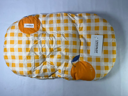 LIVEPILOT Ultra Flat Thin Pillows, Back Stomach Sleepers Down